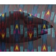 thumbnail image 4 of oneOone Viscose Chiffon Fabric Stripe Ikat Print Sewing Fabric BTY 42 Inch Wide, 4 of 4