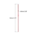 thumbnail image 2 of REGALWOVEN Aluminum Crochet Hook US Size Knitting Needles for DIY Craft Yarn Red 2mm, 2 of 5