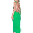 thumbnail image 3 of SAYOO Vestido largo de color sólido para mujer, vestido sin mangas con cuello colgante y espalda descubierta, paquete de verano, fiesta de cadera, una pieza SAYOO Moda, 3 of 9