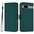 thumbnail image 2 of Compatible with Google Pixel 7A Wallet Case with RFID Blocking Credit Card Holder, PU Leather Folio Flip Kickstand Protective Shockproof Anti-fall Phone Case Cover Women Men,Darkgreen, 2 of 11