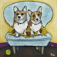 thumbnail image 7 of Marmont Hill "Corgi's In Chai" by Tori Campisi Painting Print on Canvas, 7 of 7