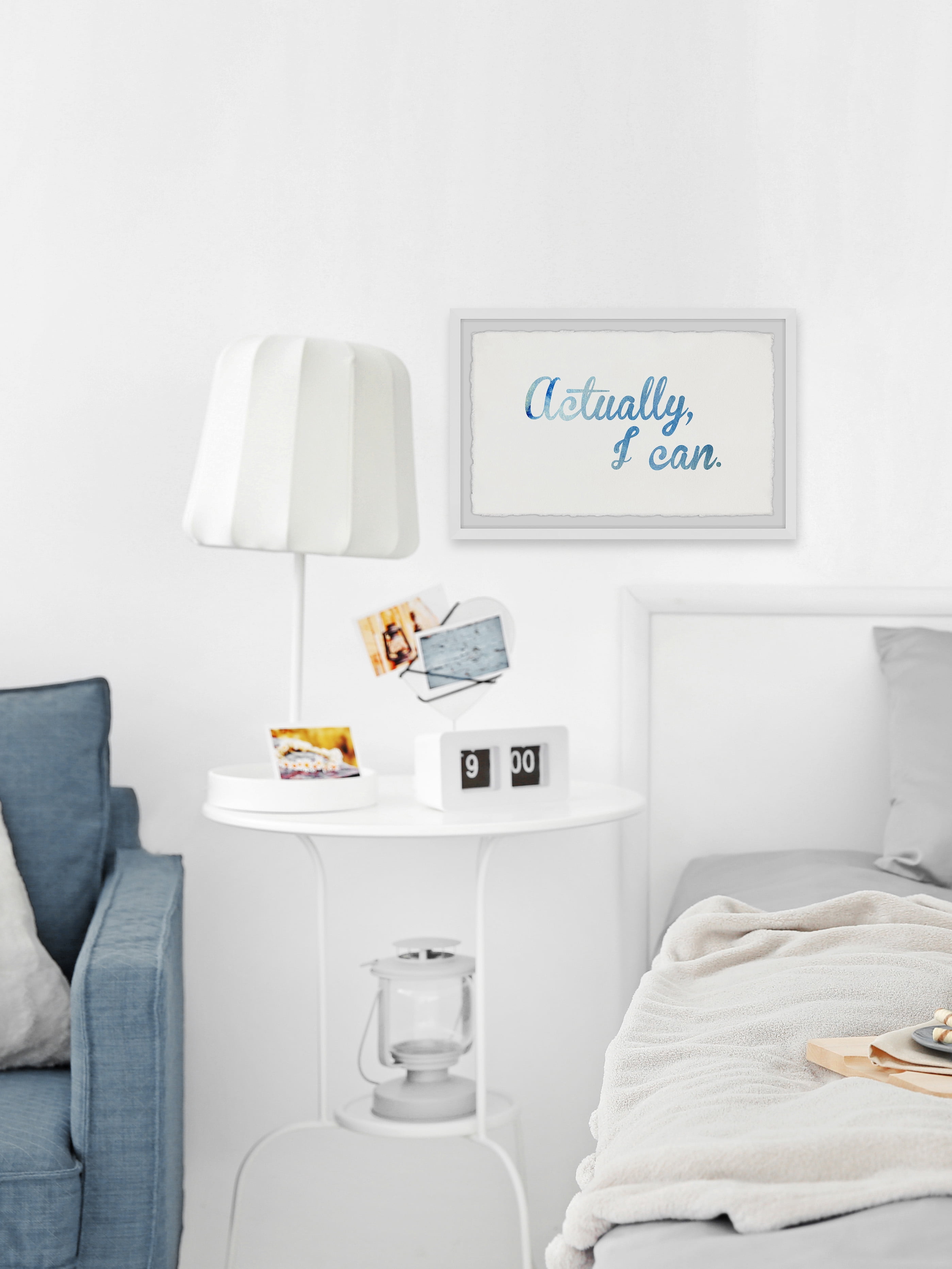 Marmont Hill Actually I Can Iii By Dantell Framed Wall Art, 36.00" x 1.50"