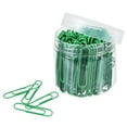 thumbnail image 1 of Unique Bargains Paper Clips 2 Inch Vinyl Coated with Box for Office Home Green Count 100, 1 of 6