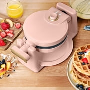 Beautiful Rotating Belgian Waffle Maker, Rose by Drew Barrymore