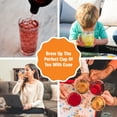 thumbnail image 6 of Tiesta Tea - Loose Leaf Iced Tea Pitcher, BPA-Free Tritan Plastic, Includes Multipurpose Nylon Mesh Infuser, Brew Hot & Cold, Leak-Proof Twist-On Lid, Dishwasher Safe, 1/2 Gallon Capacity, 6 of 7