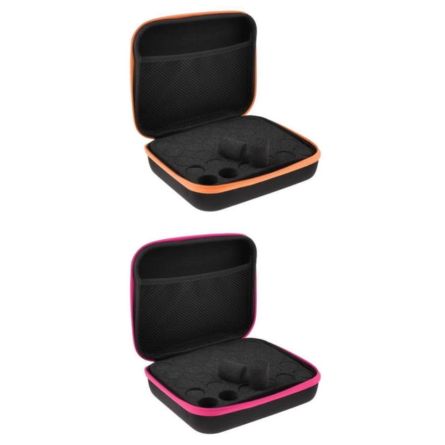 2 Uds., 30 , Estuche de Transporte de , 5ML ~ 15ML, Caja de Bolsa de Almacenamiento con Soporte Baoblaze none