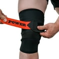 thumbnail image 3 of Sling Shot Max Power Knee Sleeves by Mark Bell - Medium - Black, 3 of 6