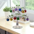 thumbnail image 3 of Árbol de cristal manzanas Fengshui tesanías decoración pa Navidad año regalos recuerdos decoración ornamento decoración del h transpente perfecl  Árbol de cristal, 3 of 8
