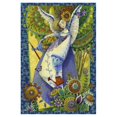 thumbnail image 1 of Toland Home Garden Blessed 28 x 40 Inch Decorative Colorful Spring Summer Gardening Angel House Flag, 1 of 1
