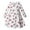 White, variant on Toddler Girls Summer Outfits Baby Floral Print Casual A-Line Twirly Dress Party Princess Clothing Set,Size 2 Years-3 Years