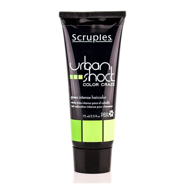 Tinte para el cabello Scruples Urban Shock Color Craze Verde 75 ml