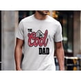 thumbnail image 5 of The Cool Dad T-Shirt – Funny Distressed Graphic Tee with Mountain Design – Great Father’s Day Gift for Outdoorsy, Laid-Back, and Adventure-Loving Dads, 5 of 7