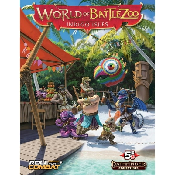World of Battlezoo: Indigo Isles (5e), (Hardcover)