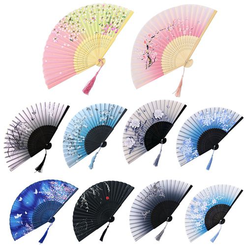 Yaoping Ancient Style, Chinese Style Folding Fan, Cosplay Props Show ...