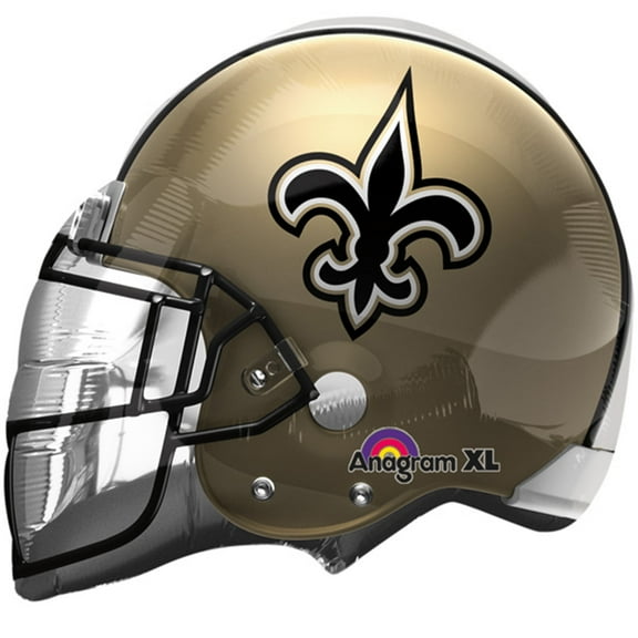 New Orleans Saints Helmet Foil Balloon 21"
