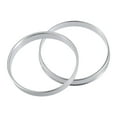 thumbnail image 6 of Unique Bargains 4pcs OD 68mm to ID 65.1mm Aluminum Alloy Car Auto Hub Centric Rings Wheel Bore Center Spacer, 6 of 7