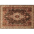 thumbnail image 1 of Ahgly Company Indoor Rectangle Persian Brown Traditional Area Rugs, 2' x 4', 1 of 4