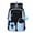 Blue#174, variant on Pink Laptop Backpack, Large Capacity 32L Waterproof Nylon Travel Rucksack with Bow & Pom Pom, Fits 15.6 Inch Computer
