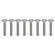 thumbnail image 3 of Perno cuadrado de copa, 30 piezas M8x1.25, pernos de tornillo, pernos de carro, pernos de carrocería de acero inoxidable, los mejores en su clase, 3 of 8