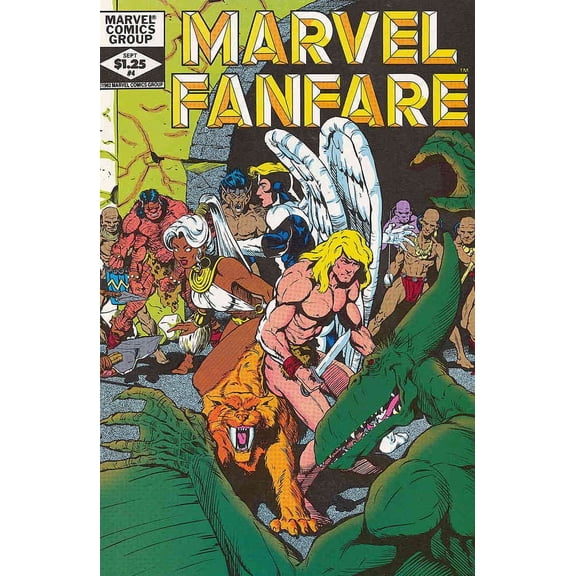 Marvel Fanfare #4 VF ; Marvel Comic Book