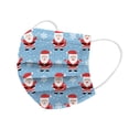thumbnail image 3 of 50 mascarillas para adultos, mascarilla navideña, mascarillas desechables para niños, mascarillas de dibujos animados para niños, mascarilla de protección diaria con capa filtrante y orejeras de punto Rojo Verde RV011031-00235SDJ, 3 of 5