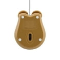 thumbnail image 4 of PloutoRich Wired Mouse Cute Animal Brown Bear Mouse Portable 1200DPI Optical USB Corded Mouse for Laptop PC Desktop Computer, 4 of 9