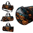 thumbnail image 3 of Pumpkin Basketball Bag Gym Bags Sports Bag Dance Bag - 17.7 Inch Weekend Duffel with Interior Zipper Pocket and Large Capacity, 3 of 6