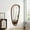 Wood, variant on 24''x19'' Asymmetrical Mirror with Wood Frame Black, Small Irregular Wall Mirror, Odd Shaped Mirror, Mid Century Modern Mirror Decor for Bedroom Living Room Entryway Hall
