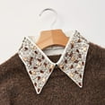 thumbnail image 2 of DJN Women's Diamond Embellished Faux Collar - Glamorous Party Detachable Collar, Polyester Fashion Accessory White One Size, 2 of 8