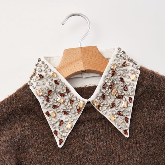 Women's Detachable Collar Style Workmanship Fashionable And Trendy Women'S Detachable Collar,White Women's Accessories Detachable Collar