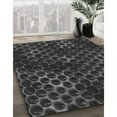 thumbnail image 3 of Ahgly Company Machine Washable Indoor Round Transitional Ash Gray Area Rugs, 6' Round, 3 of 7