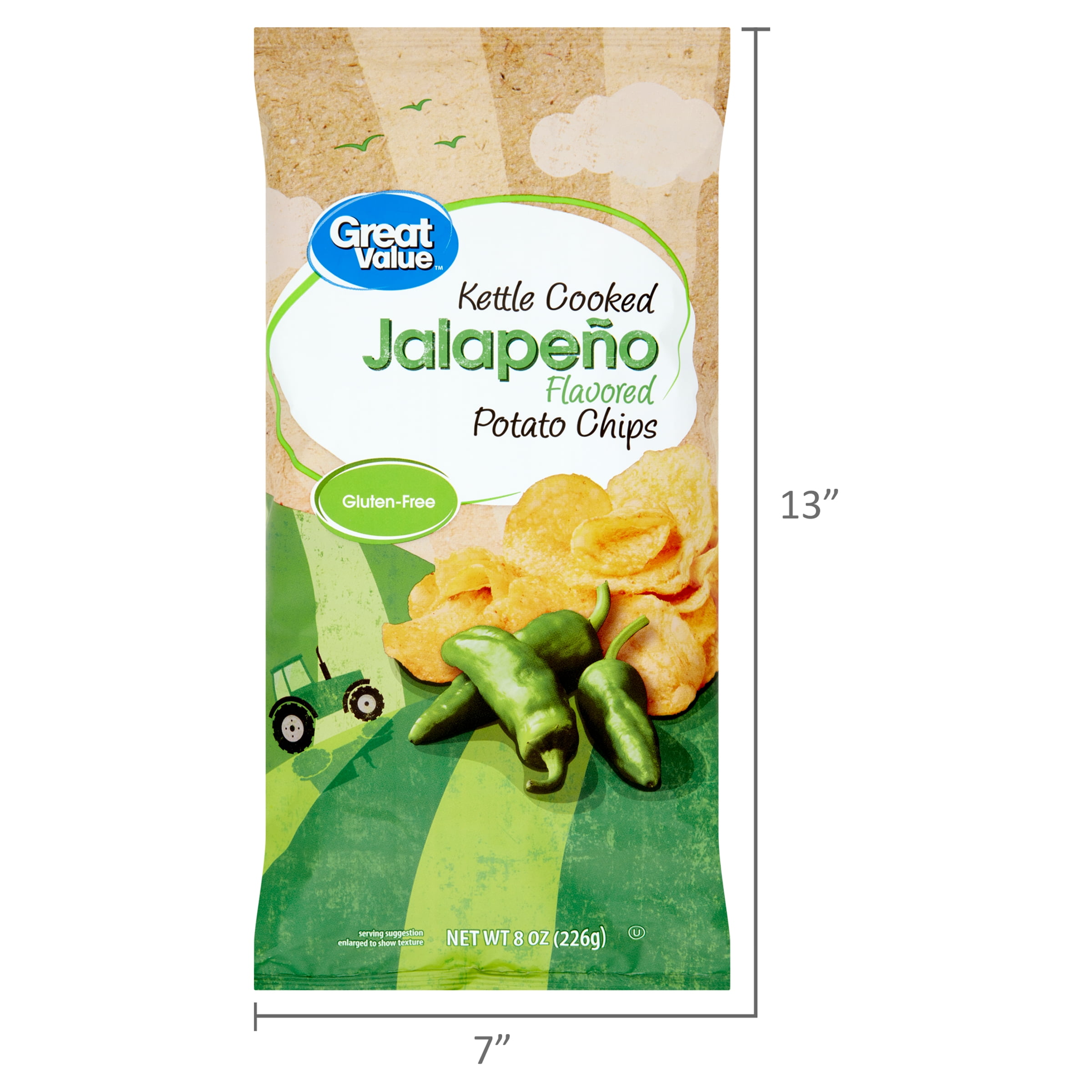 Kettle cooked 2024 jalapeno chips