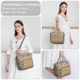 thumbnail image 6 of Brown Christmas Tree Pattern Womens Lunch Box for Work,Insulated Large Lunch Bag for Tween and Teen,Loncheras Para Mujer,Leakproof Adult Lunch Bag for Work,Beach,Travel,Picnic,Camping, 6 of 7