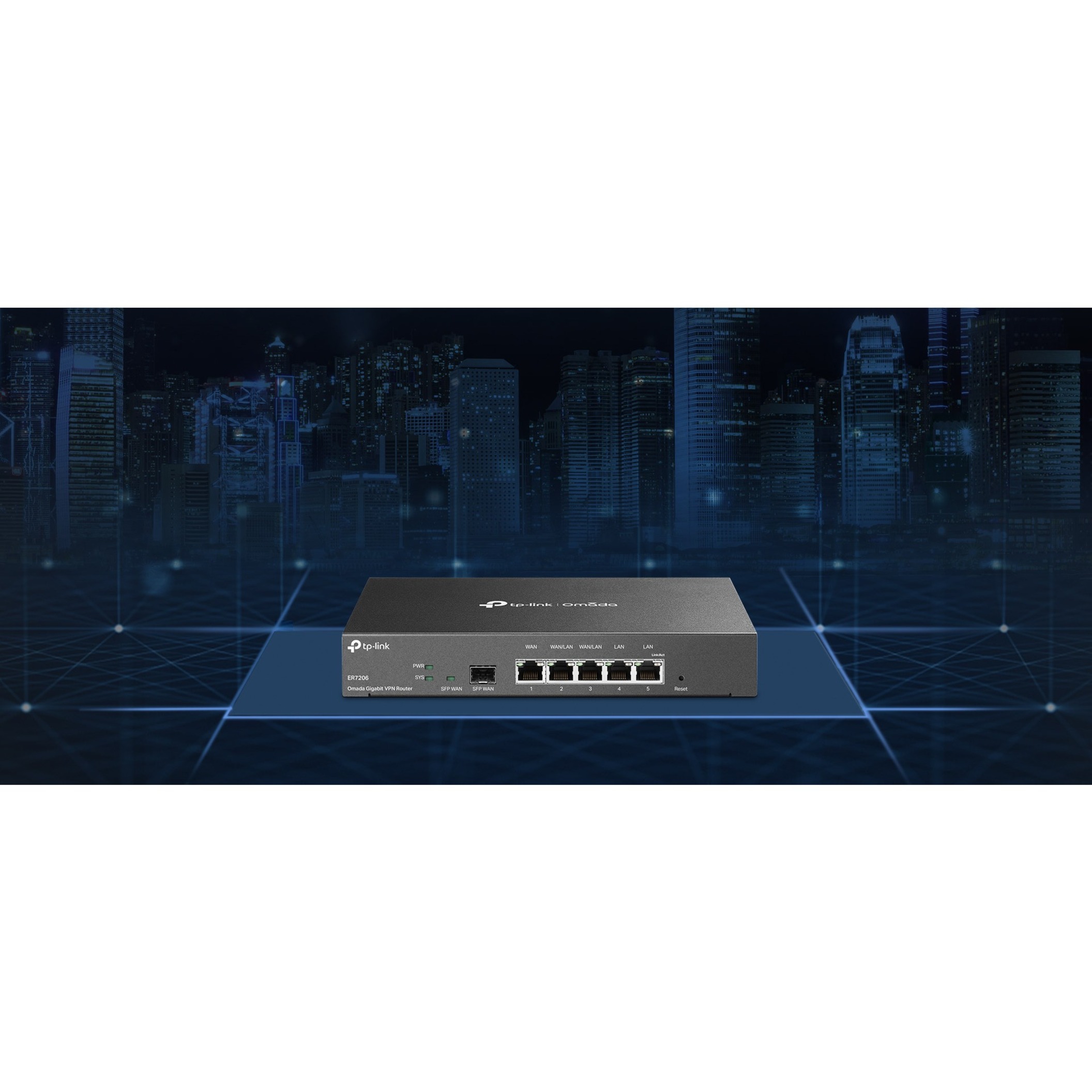 TP-Link ER7206 - Multi-WAN Professional Wired Gigabit VPN Router - image 4 of 10