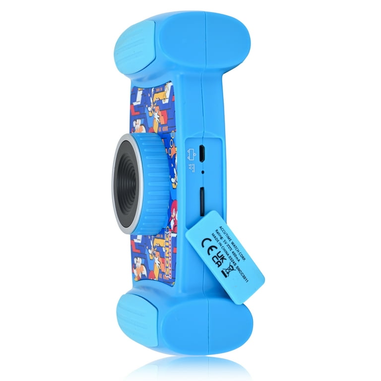 SEGA Sonic The Hedgehog Accutime Kids Interactive Digital Camera
