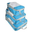 thumbnail image 3 of facefd Compression Luggage Packing Organizer Bags Travel Accessories Lake Blue, 3 of 7