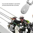 thumbnail image 3 of 304 Stainless Steel Pulley M15 M20 M25 M32 Single Wheel Swivel Lifting Rope Pulley Lifting Wheel Load Bearing Tools ,Easy Installation, 3 of 6