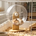 thumbnail image 5 of Tong Roue pour Hamster 21 cm Roue pour Hamster Silencieuse Roue de Course Hauteur Réglable Roue pour Hamster Silencieuse Roue pour Hamster pour Hamsters Nains et Petits Animaux Gerbilles Souris, 5 of 5