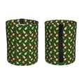 thumbnail image 2 of Wukai Gnomes In Caps Print Car Trash Can - Easy to Clean Hanging Garbage Bin - Removable Liner - Leak-Car Garbage Can - Waterproof Trash Can for Car and SUV, 2 of 7