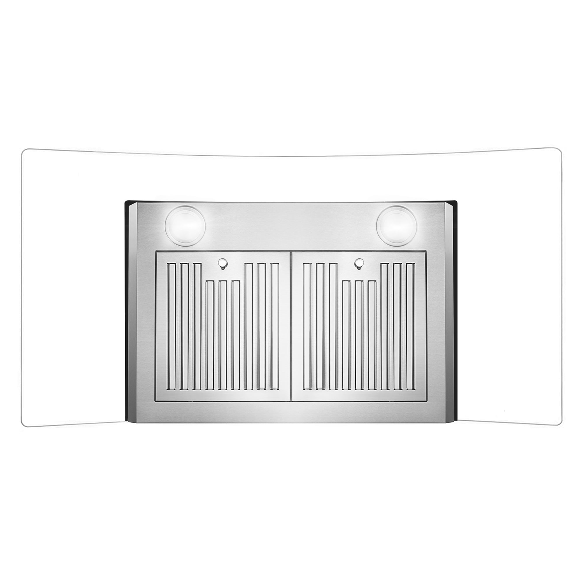 36 in. Vista Collection 380 CFM Ducted Wall Mount Range Hood, Button Controls, LED Lights, Stainless Steel