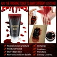 thumbnail image 4 of Afflano Edible Fake Blood Gel, Realistic Washable Fake Blood, Vampire Fake Blood Special Effects Makeup- 60g(2.12 oz), 4 of 4