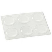 TG 0.75 in. Clear Bumpers - Pack of 6