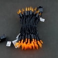 thumbnail image 2 of Luces LED navideñas Yuletime, naranja, 33 pies, 100 unidades, 2 of 7