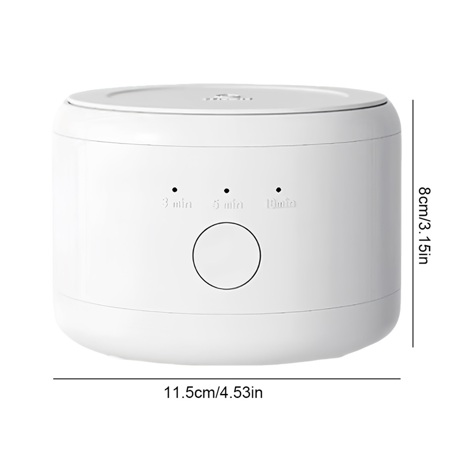 Ultrasonic High Frequency Vibration Cleaner One-Touch Operation Denture Cleaning Machine Timing