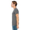 thumbnail image 3 of Bella Canvas Mens Jersey V-Neck Tee, S, Deep Heather, 3 of 3