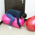 thumbnail image 5 of LEEYNEER Thicken Large Exercise Ball Balance Balls for Balancer Exercising Balancing Stability Training Tool, 5 of 5