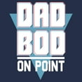 thumbnail image 2 of Men's Lost Gods Dad Bod on Point Graphic T-Shirt Big & Tall, 2 of 4