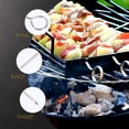 thumbnail image 2 of MasteelfCA 30 Pcs Brochettes de Barbecue en Acier Inoxydable, 2 of 8