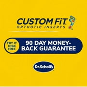 Dr. Scholl’s® Custom Fit® Orthotics Full Length Inserts, CF 750, Customized for Your Foot & Arch