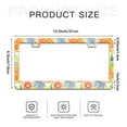 thumbnail image 6 of Lemon Orange Lime with Leaves License Plate Frames for Women Men Car Plate Holder Cover Metal Tag Aluminum Car Accessories Front Rear Plate Decor, 6 of 6